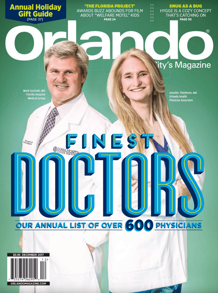 Top Doctors of 2017 – Orlando Magazine